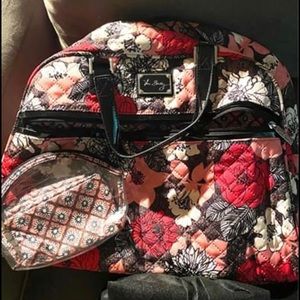 Vera Bradley Weekender bag.